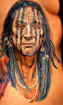 Tatuagem de Caboclos e Indios