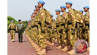 TNI Kirim Pasukan Perdamaian ke Kongo