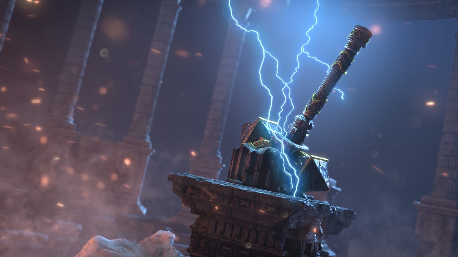 Paul Sheehy Lightning and Hammer