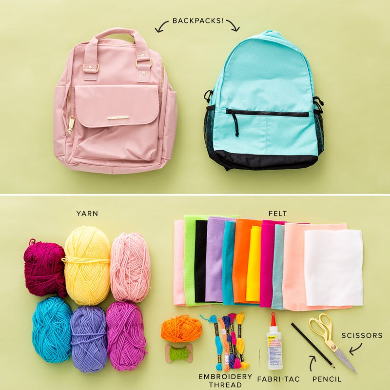 Make These 2 Backpack DIYs for the Best BacktoSchool Season