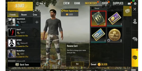 √ Cara Ganti Nickname Nama Pubg Mobile