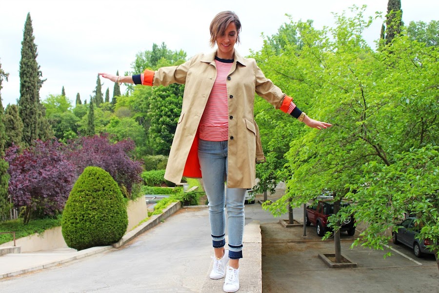 Fitness And Chicness-Orange Stripes-4