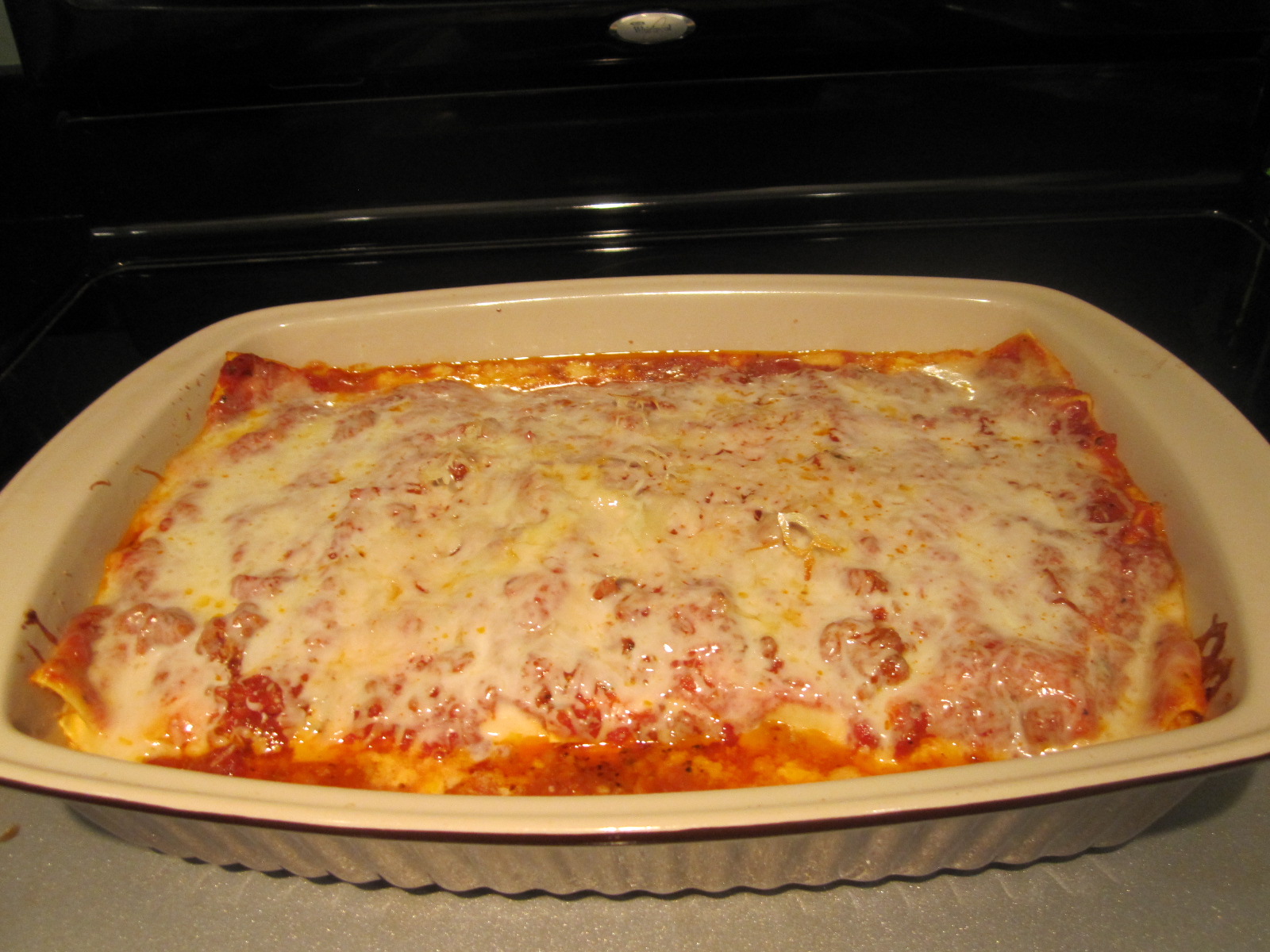 Sophie in the Kitchen Lasagna with Homemade Tomato Sauce