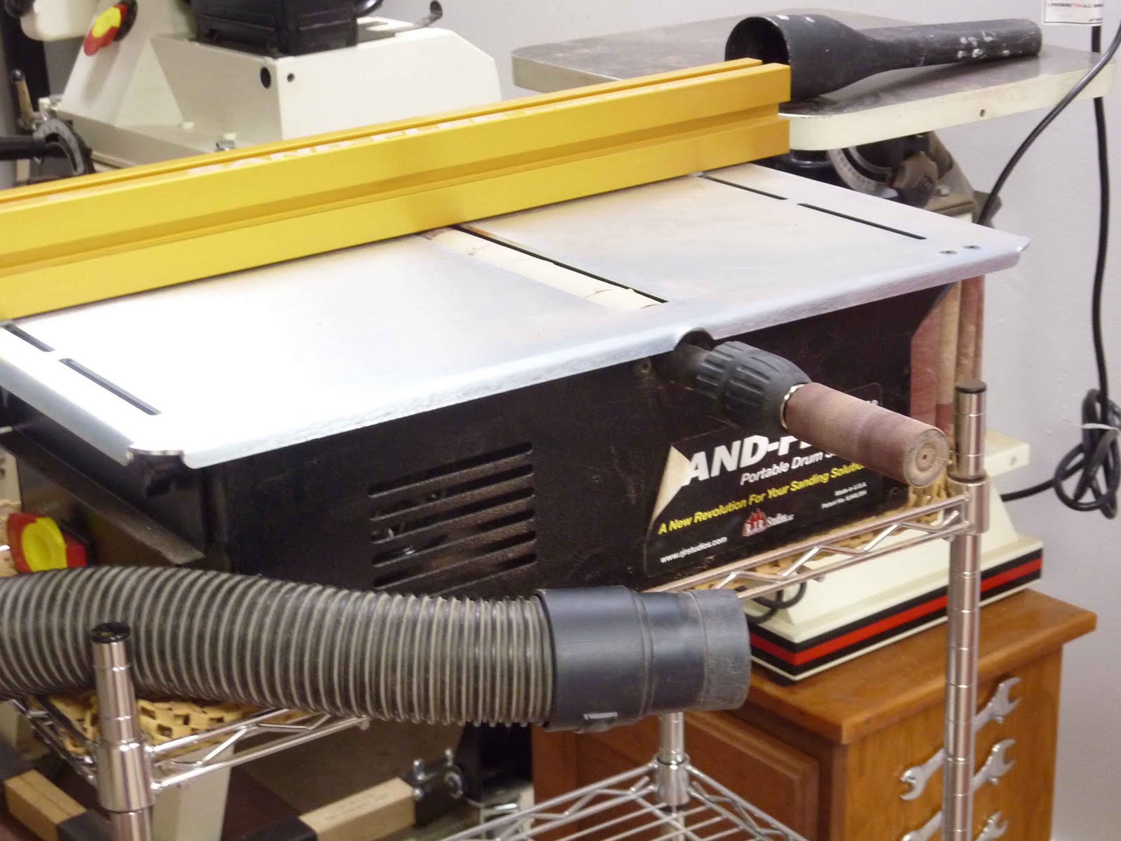 Scroll Saw Bowls Simple dust collection "system"