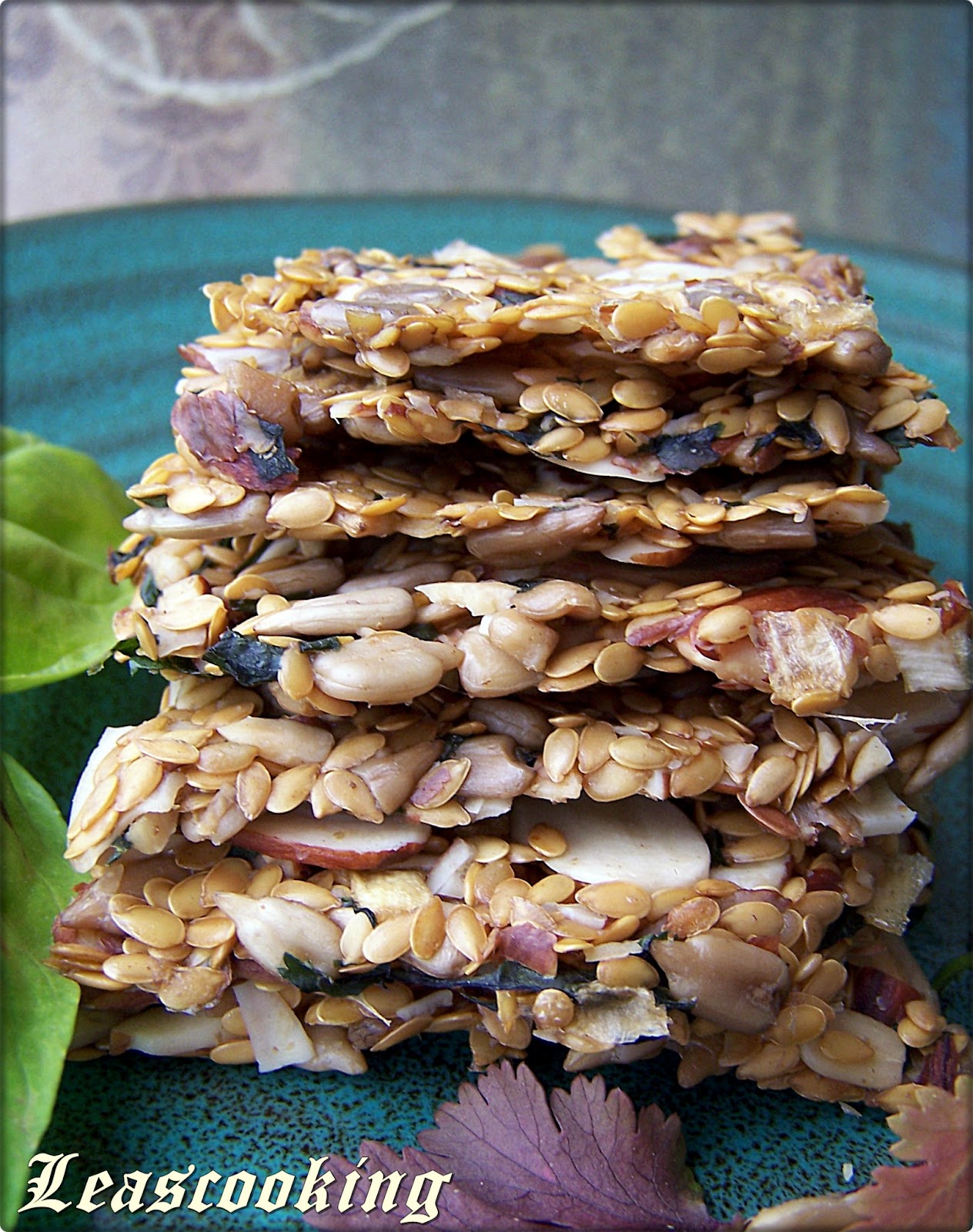 raw seed crackers
