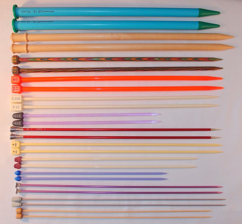 Cross Stitching Art How To Choose Right Knitting Needle Material