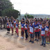 Alunos da Escola Dr. Góes participam do Projeto Resgate do Civismo na sede da 98ª CIPM em Ipirá