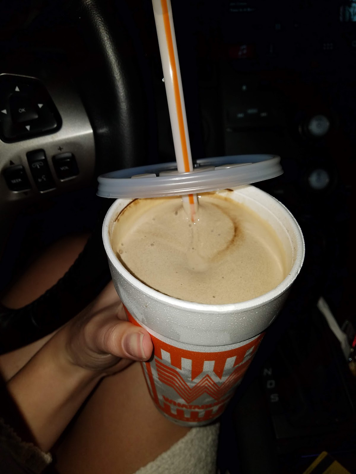 Whataburger's Dr. Pepper Milkshake