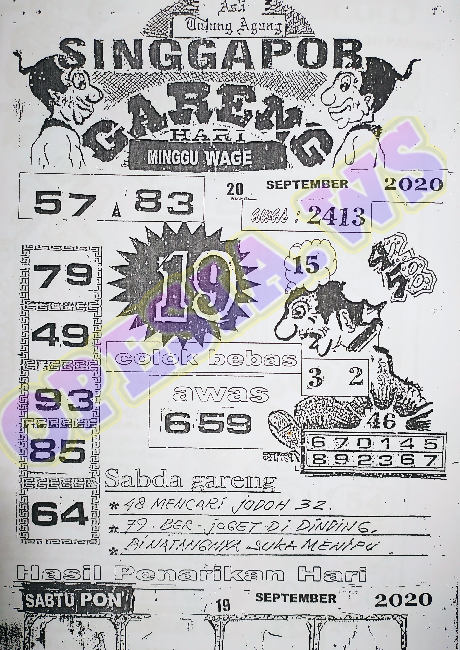 PREDIKSI SGP YOHII