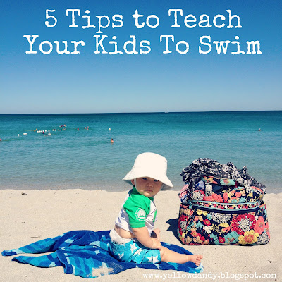 5 Tips to Teach your Kids to Swim | Yellow Dandy