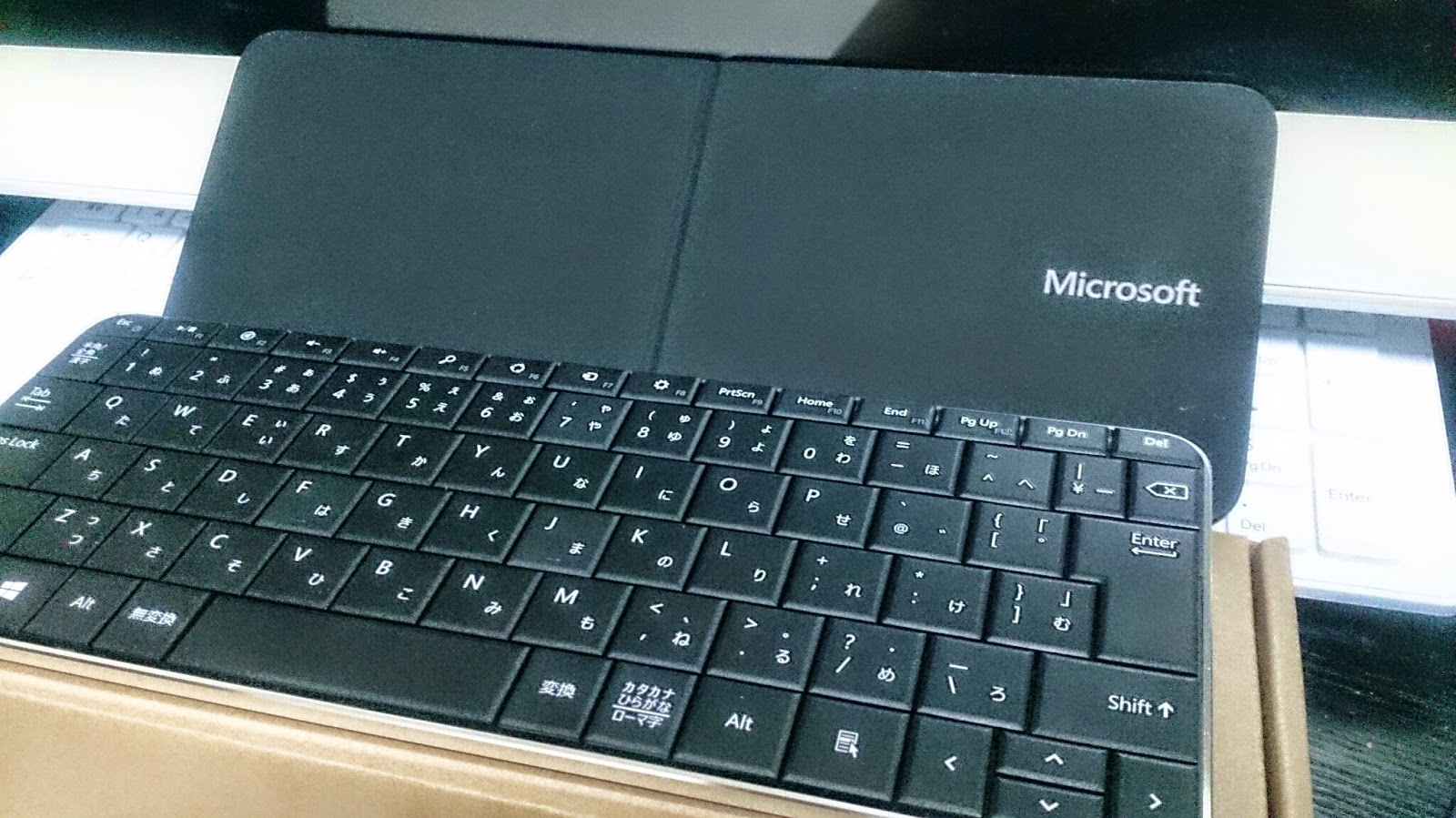 落札済：MicrosoftキーボードWedge Mobile Keyboard U6R-00022|好奇心旺盛なアマツ人Blog