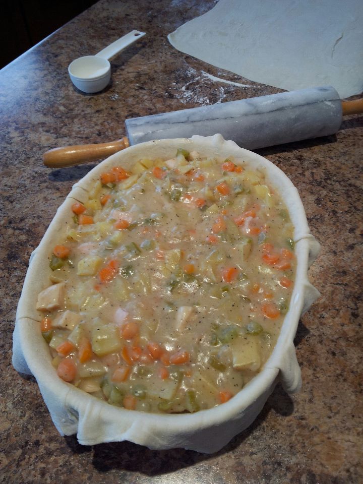 Foodnatic Dairy Free Deep Dish Chicken Pot Pie