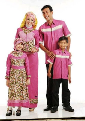 Baju seragam batik keluarga Baju seragam batik keluarga