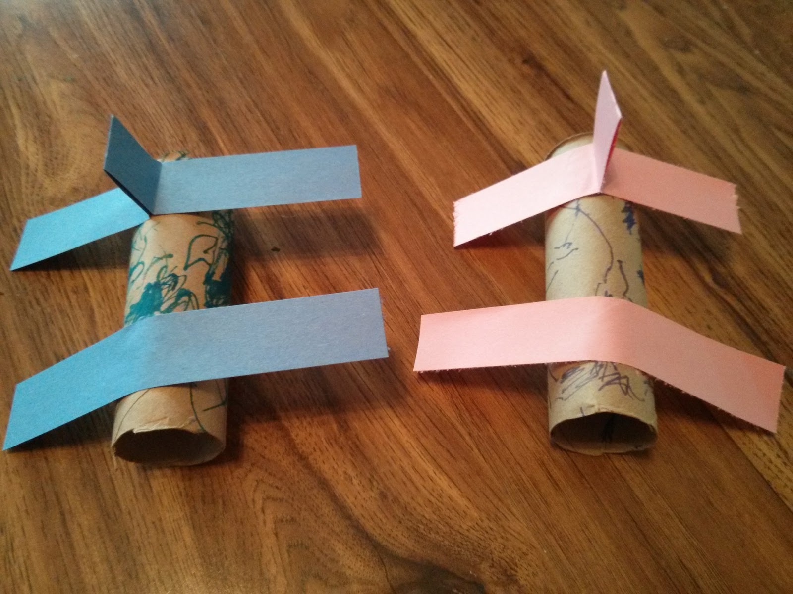 Craft 365 Day 138 Paper Tube Airplanes