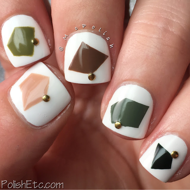 Inspired by a Tutorial for the #31DC2017Weekly - McPolish - Fall geometric