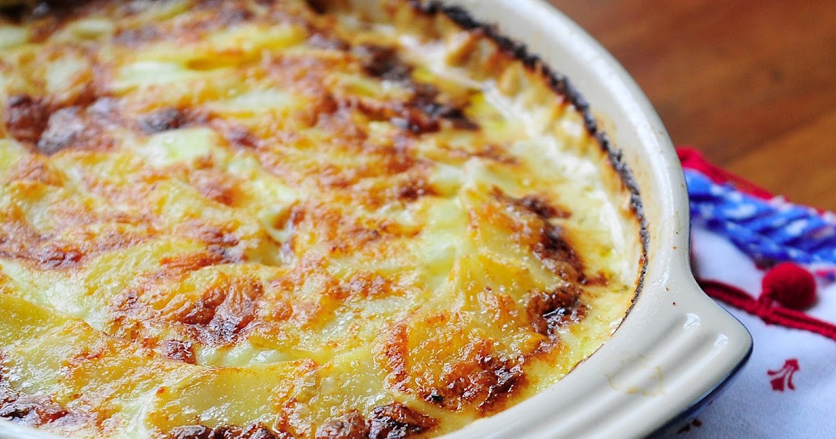 Simply Gourmet French Gratin Potatoes SundaySupper