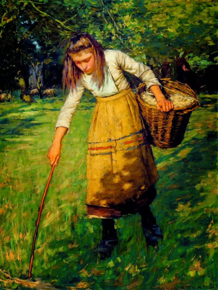 Henry Herbert La Thangue - Genre painter [1859-1929] 