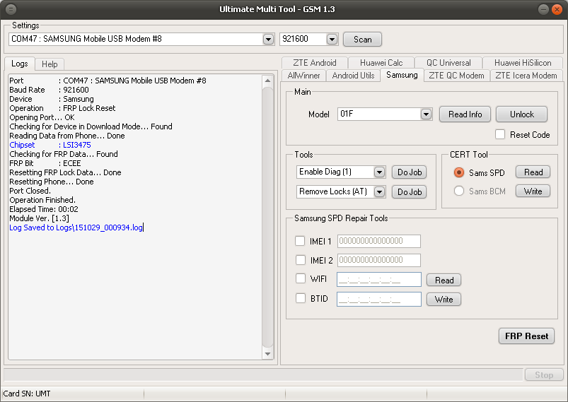 Ultimate Multi Tools (UMT) Versi 1.3 Tanpa Box 100 Gratis ArenaCusrom