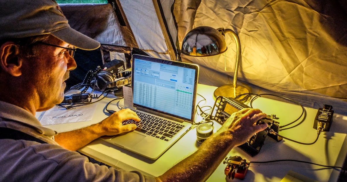 Ham Radio QRP First Field Day as a CW operator