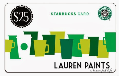 Starbucks Gift Card Giveaway
