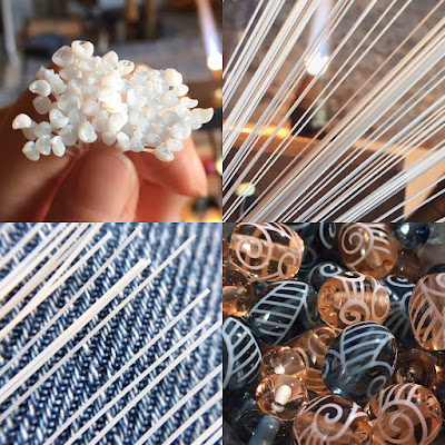 Stringer for decorating lampwork glass beads Stringer for decorating lampwork glass beads