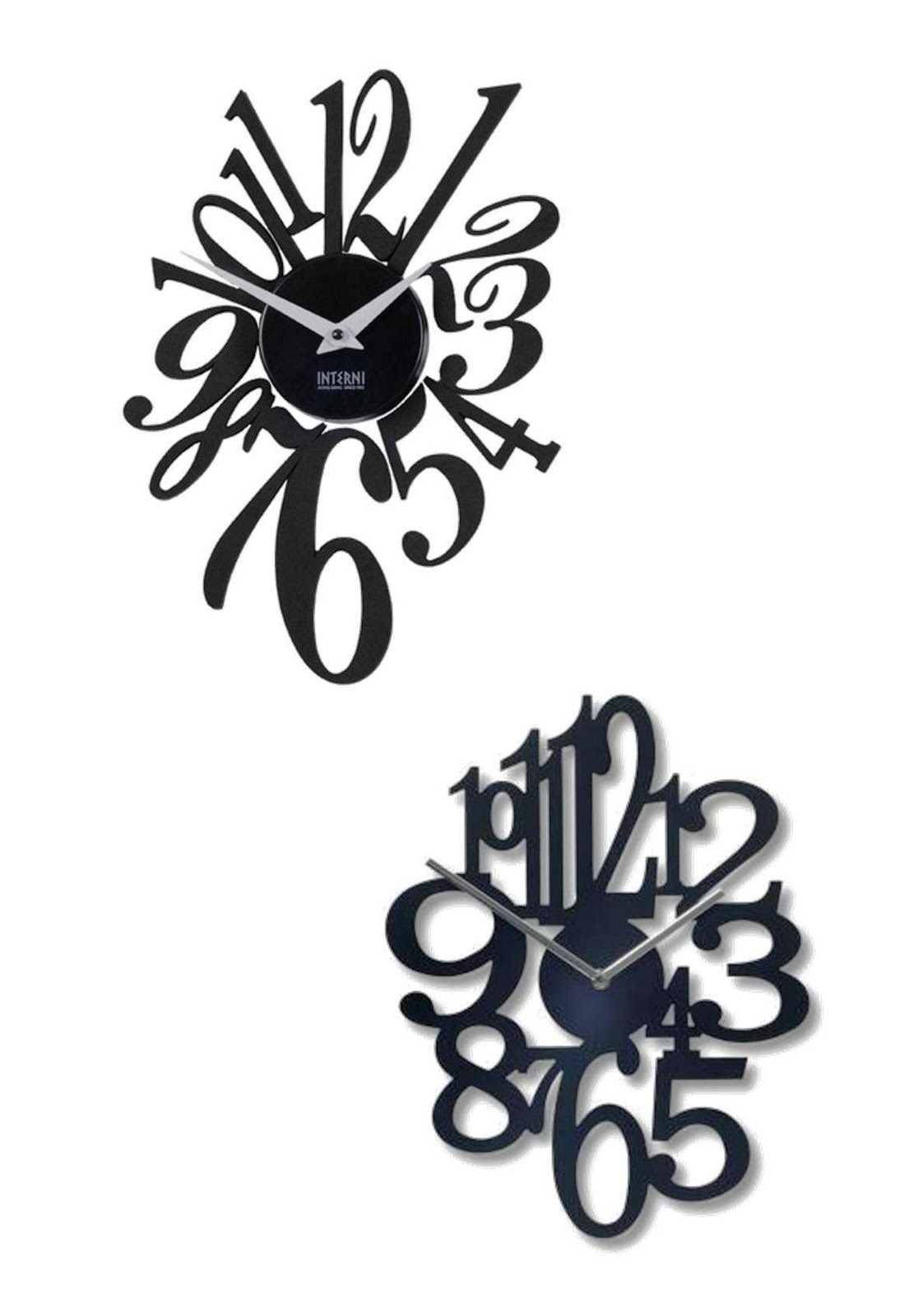 large wall clocks Large Numbers Clocks