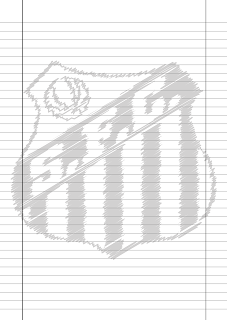 Papel Pautado do Santos rabiscado PDF para imprimir na folha A4 Papel Pautado do Santos rabiscado PDF para imprimir na folha A4