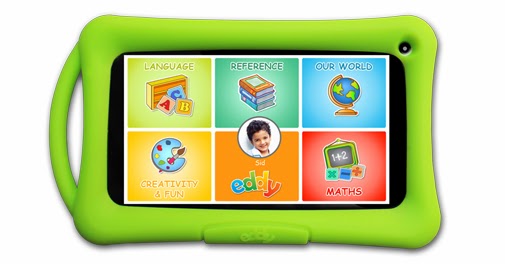 Android run 4.2 Learning Tablet 'Eddy' launched in India for Kids by Metis Learning