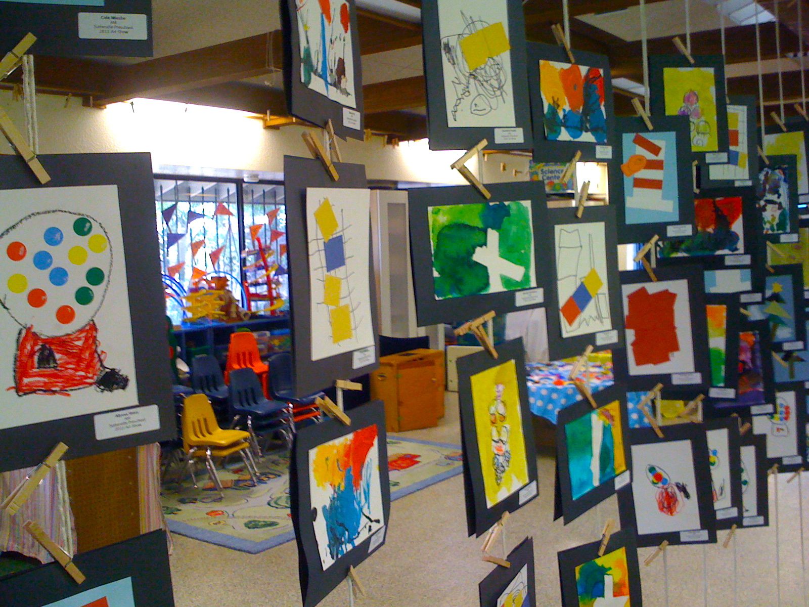 Kids Art Market: Art Show at Sutterville Preschool