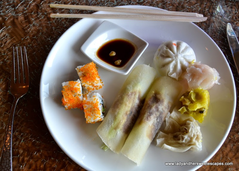 Asian dishes from Minato in Radisson Blu Dubai