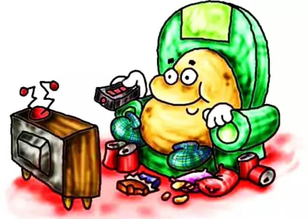 COUCH POTATOES And COT POTATOES