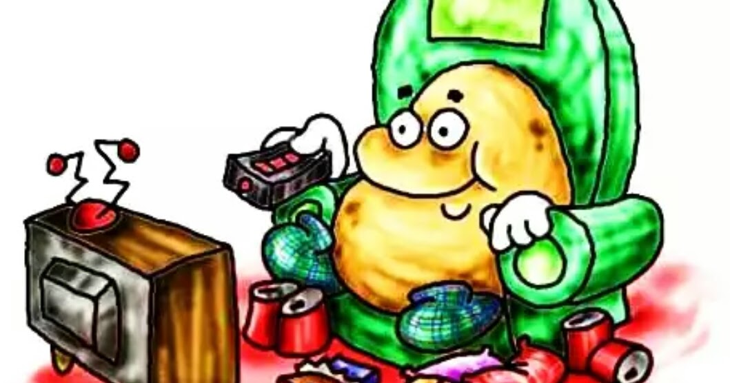 COUCH POTATOES And COT POTATOES