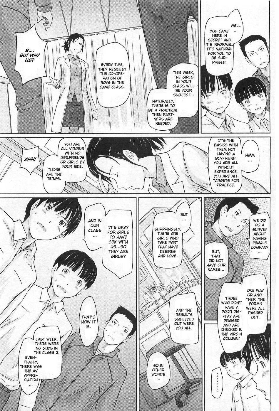 Hentai Manga Comic-Sweet Hearts-Lesson 1-5