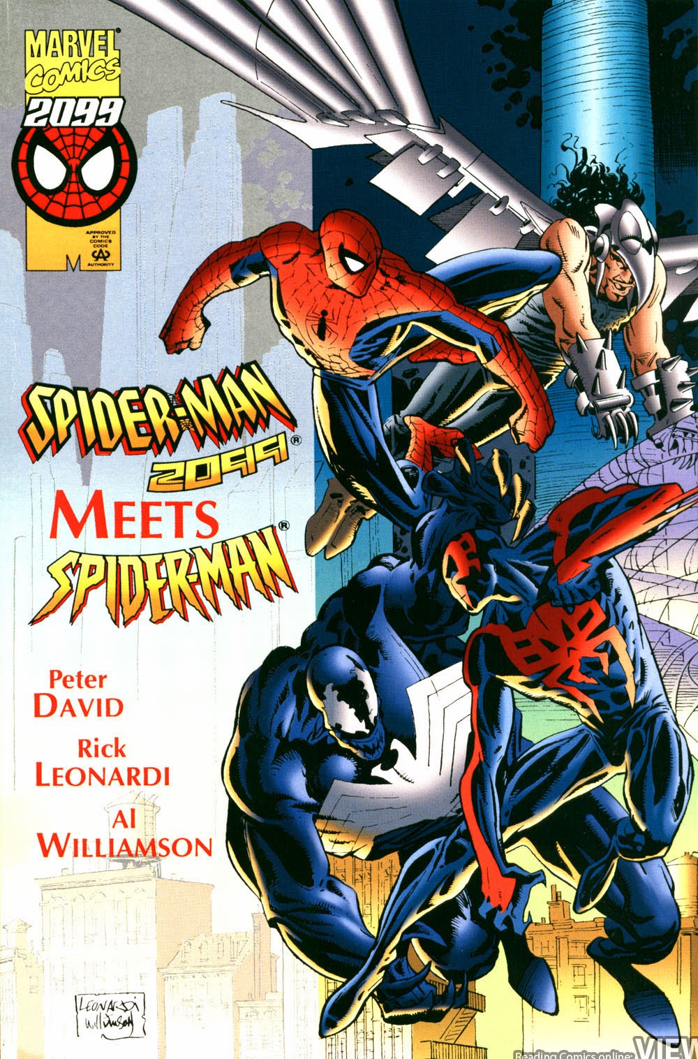 Spider Man 2099 V1 Meets Spider Man | Read Spider Man 2099 V1 Meets Spider  Man comic online in high quality. Read Full Comic online for free - Read  comics online in