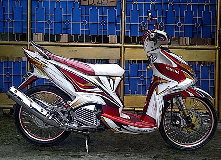  Modifikasi  Yamaha  Xeon  2012  Sarboah