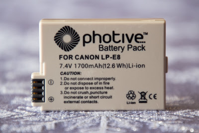 Photive Battery Pack for Canon LP-E8