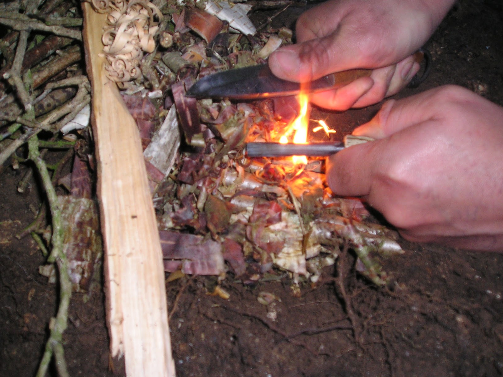 Wilderness Survival Skills - Joe O'Leary: Fire lighting - effective ...
