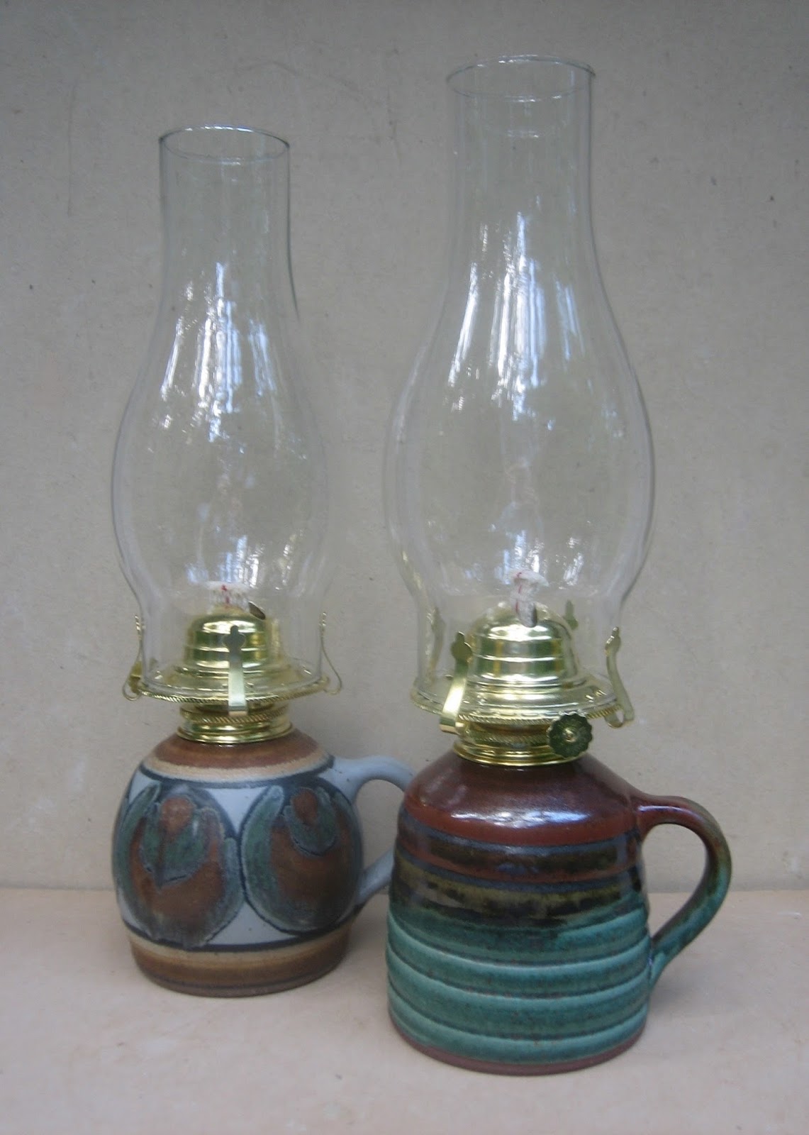 JIM FINEMAN OIL LAMPS