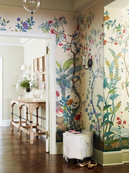 Moon to Moon: Botanical Wall Paper...