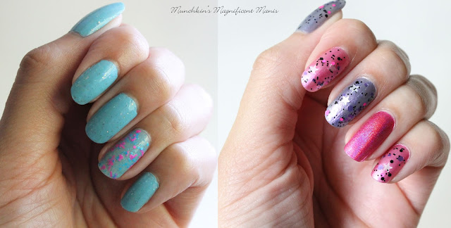 Funky Fingers #Boo2U, DIA DE Muertos, and As If, finger swathces Funky Fingers #Boo2U, DIA DE Muertos, and As If