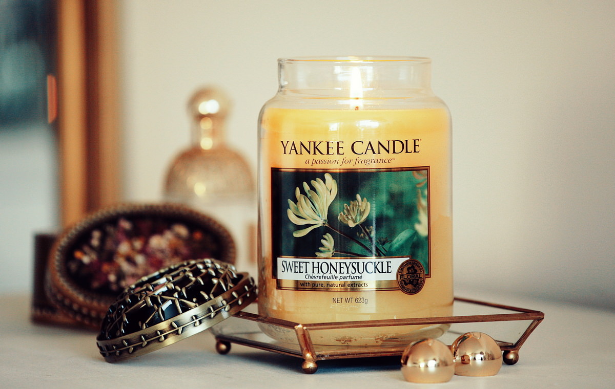 Yankee Candle Sweet Honeysuckle Woskomania