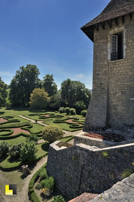 l'escalier du jardin de virieu photo Pascal Blachier