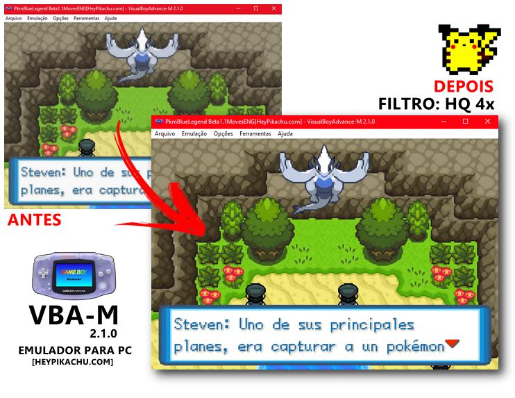 ◓ [Tutorial] Como melhorar o gráfico do emulador de GBC/GBA