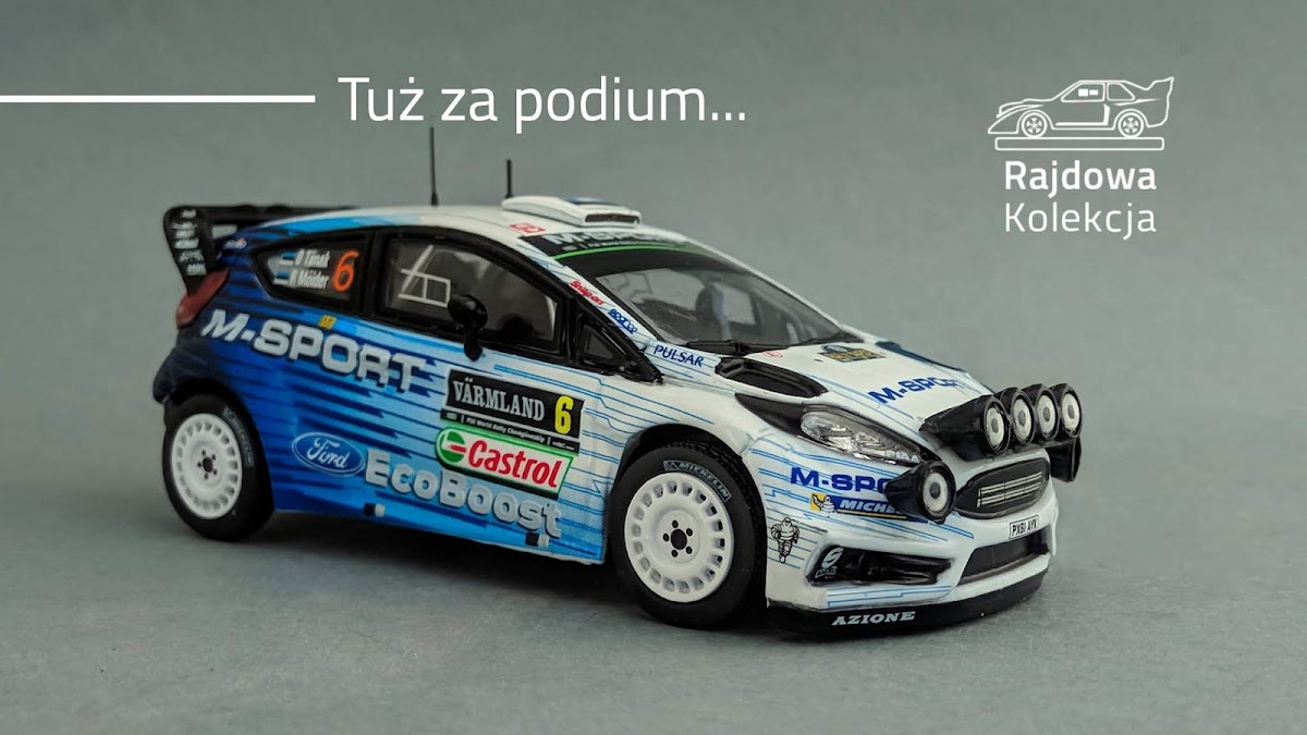IXO / The Diecast Club Ford Fiesta RS WRC, Rally Swden 2015 IXO / The Diecast Club Ford Fiesta RS WRC, Rally Swden 2015