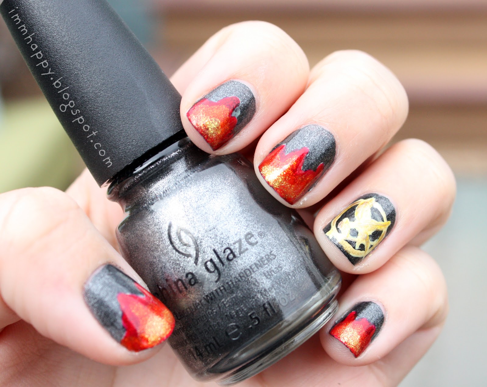 Here Comes the Sun: Hunger Games Manicure