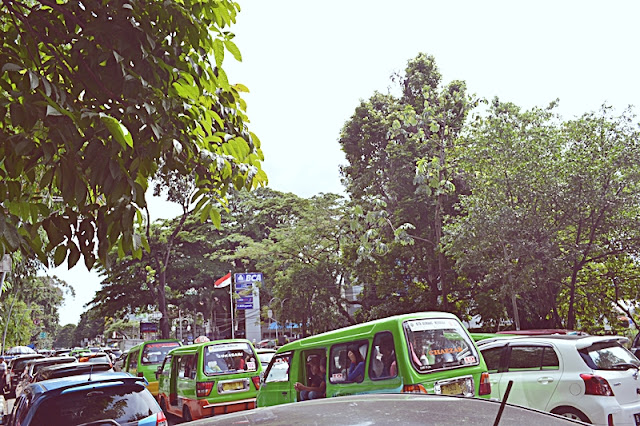 kemacetan di kota Bogor