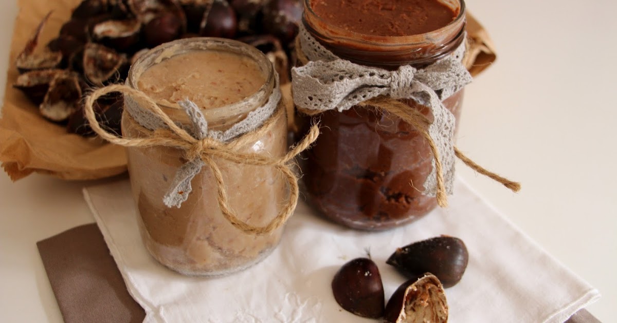 Crème de châtaignes ou châtaigneschocolat, une pure gourmandise toute