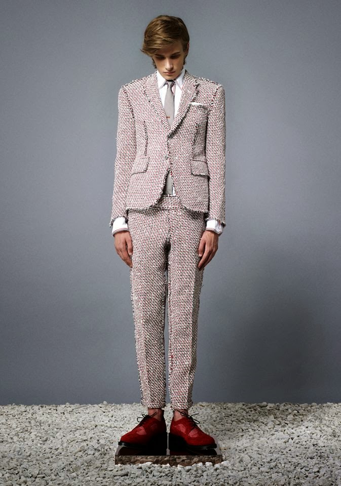 COOL CHIC STYLE to dress italian: Thom Browne menswear, la collection ...
