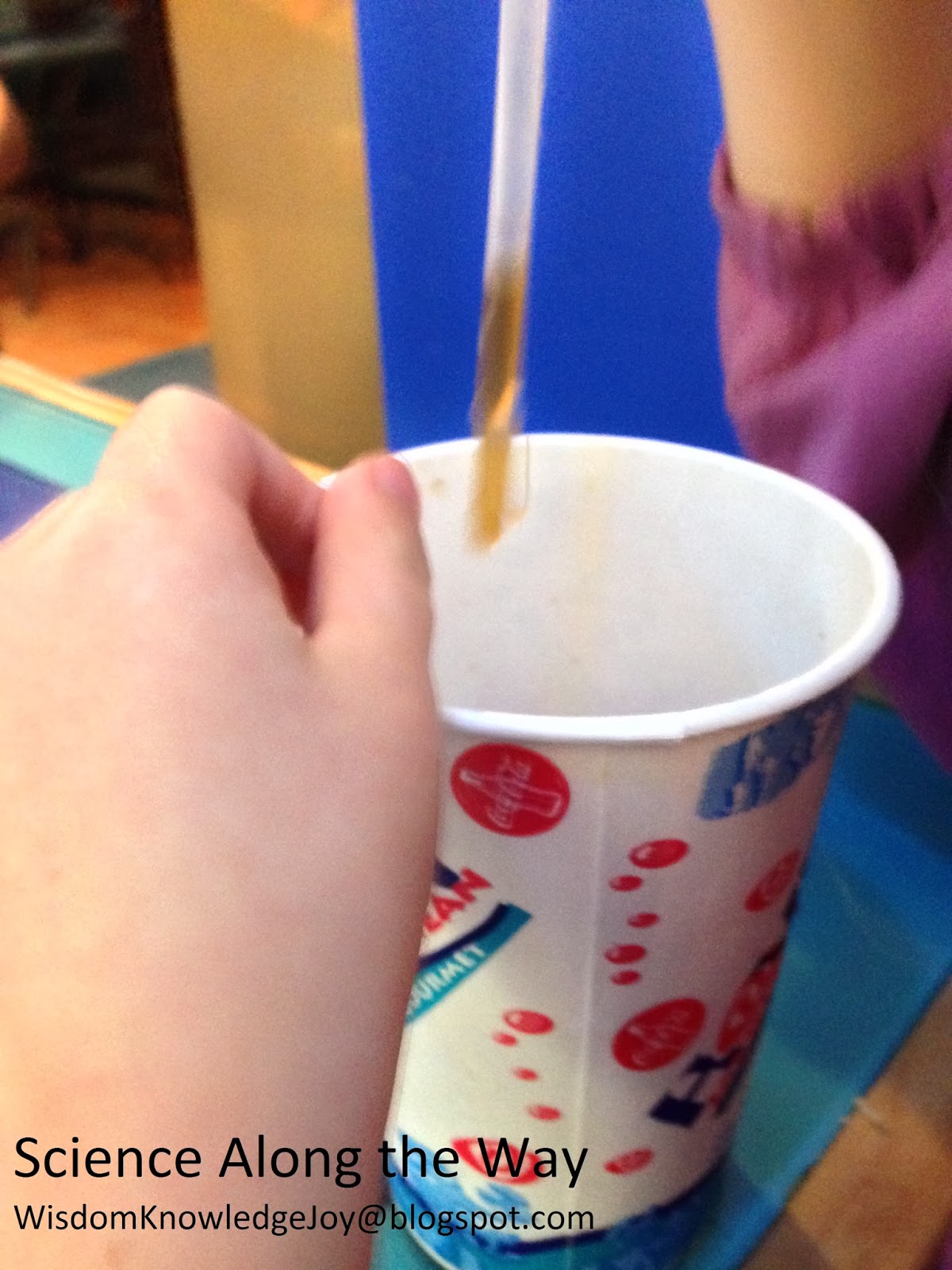 Pressure, force, and fluid soda in the straw Thriving STEM