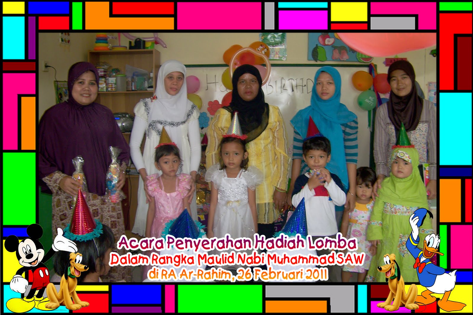 acara Ulang Tahun anak-anak di sekolah